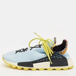 Pharrell Williams X Adidas Blue Knit Fabric Hu Nmd Inspiration Pack Clear Sky